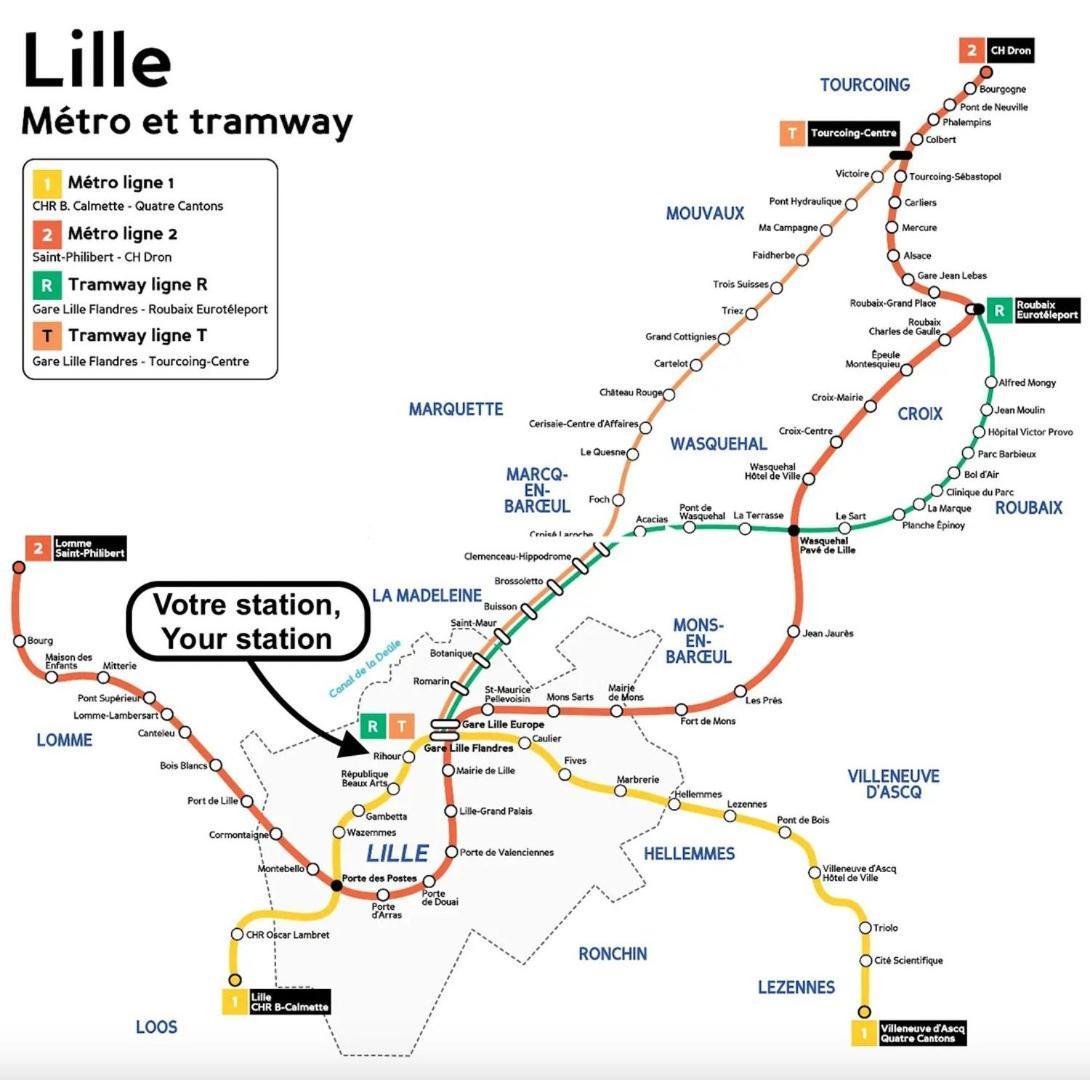 Unique 3 Bed House In Old Lille! Apartment Luaran gambar